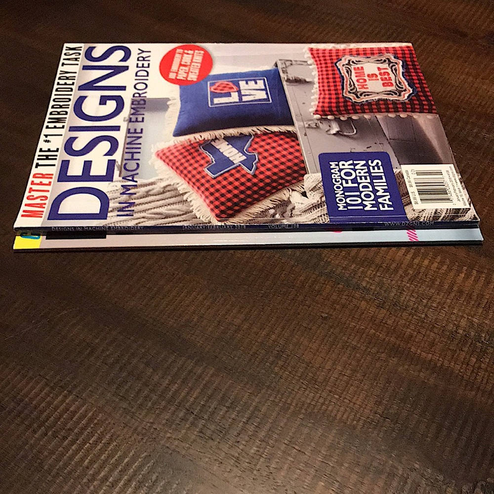 2 DESIGNS IN MACHINE Embroidery Magazines - Picture 8 of 11